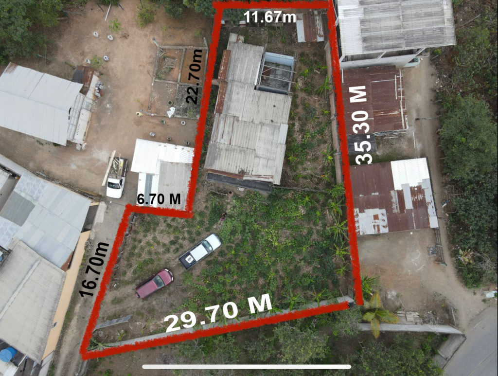 EN LA PARROQUIA BELLAVISTA SE VENDE LINDO TERRENO A 20m DE LA VIA PRINCIPAL – ZONA RESIDENCIAL Y VACACIONAL